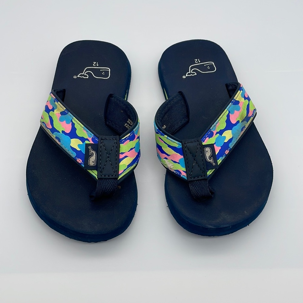 Vineyard Vines Flip Flops Boys - Size 12 -Used